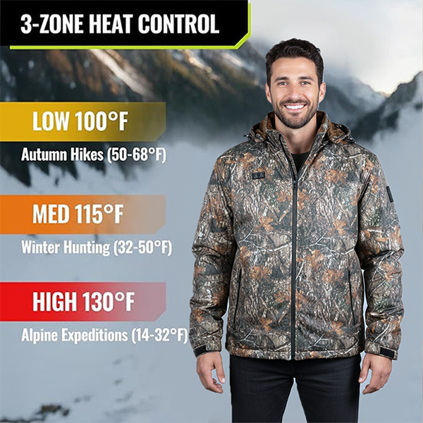 Thermic Men's Heated Fleece Jacket